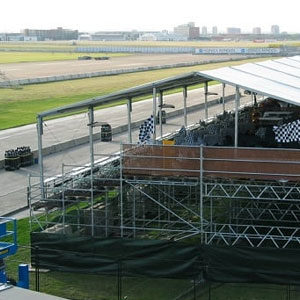 Sky suite tents are a great option for large events and temporary grandstands
